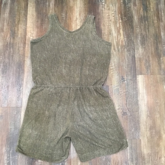 𝅺logo Lori Goldstein French Terry Lounge Romper Size XL - Picture 6 of 6